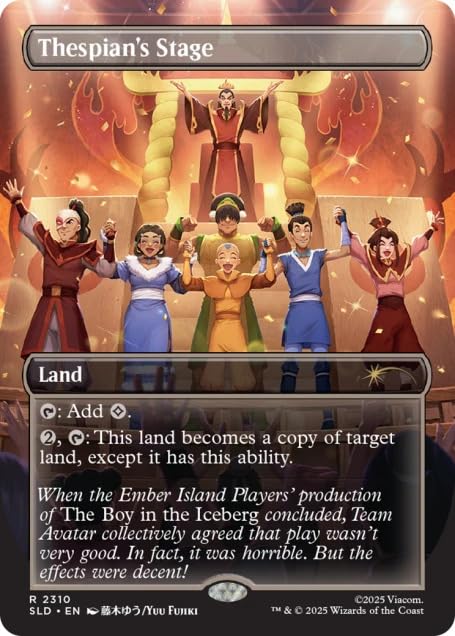 Amazon.com: Magic The Gathering Secret Lair x Avatar: The Last